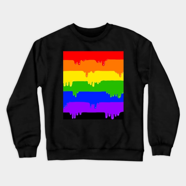 Gay Drip Crewneck Sweatshirt by Art of V. Cook